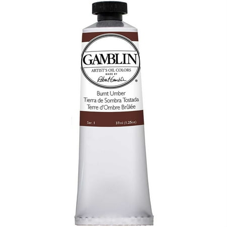 UPC: 0729911110805 | Gamblin Artist s Oil Color – Burnt Umber  37 ml tube