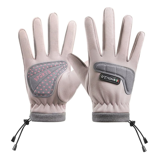 Fiudx Guantes de Invierno para Niños y Niñas, Resistentes Al Viento, Cálidos y Transpirables, Ideales para Esquiar, Hacer Snowboard y Aventuras Al Aire Libre, de 4 a 13 Años, 1 Par, Ajuste Cómodo.