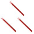 thumbnail image 2 of Youkk Bâtons de Tambour en Nylon avec Forte Élasticité Haute Résistance Incassables en Forme de Goutte Multicolores Têtes Rouges 3Ensemble, 2 of 6