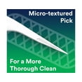 thumbnail image 4 of DenTek Advanced Clean Triple Clean Floss Picks, Removes Plaque and Bacteria, Micro-Textured Pick, 90 Count, 4 of 8