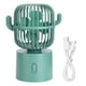 thumbnail image 1 of Ventilador oscilante, ventilador de refrigeración de escritorio recargable USB portátil, ventilador eléctrico creado magistralmente, 1 of 8