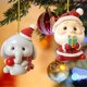 thumbnail image 4 of Colgantes de acrílico para decoración de árbol de Navidad, sombreros de Papá Noel, adornos colgantes para coche, accesorios para fiesta de navidad, regalos, 4 of 5