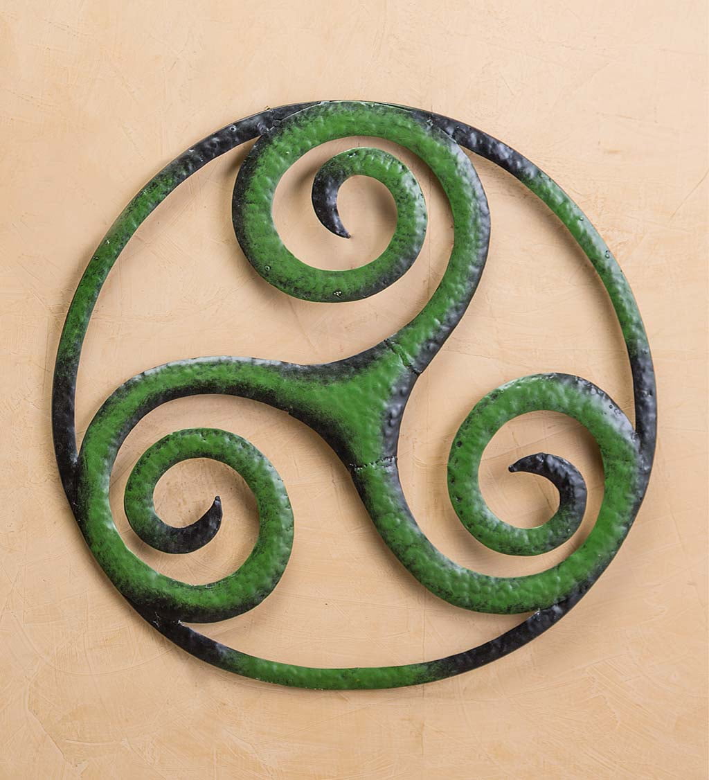 Celtic Triskele Metal Wall Art - Walmart.com - Walmart.com