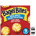 thumbnail image 1 of Bagel Bites Three Cheese Frozen Pizza Snacks, Box, 198g, 1 of 13