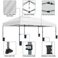 thumbnail image 7 of Yaheetech 10x20 ft Pop Up Canopy with Roller Bag for Party, Outdoor Events, White, 7 of 7