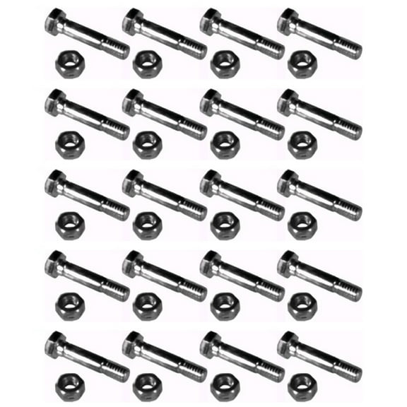 20 Aftermarket Shear Pins fits MTD Snow Blowers Snow Throwers 710-0890 910-0890