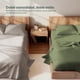 thumbnail image 3 of 2 Juegos de Sábanas Dreamlab Microfibra de Lujo con Doble Cepillado Ultrasuaves e Hipoalergénicas Verde Olivo / Beige, Tamaño Individual, 3 of 5