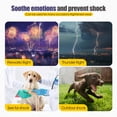 thumbnail image 3 of Calming Dog Anxiety Vest with Ear Cover, Breathable & Skin-Friendly Coat for Thunder, Fireworks, Travel & Separation Relief,Blue,S, 3 of 7