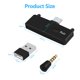 thumbnail image 4 of Dongle De Transmisión De Audio Bluetooth 5,0 Tipo C Edr A2Dp Sbc Adaptador Inalámbrico Usb C De Baja Latencia Y Micrófono Para Switch Ps4 Tv Pc Vogacara EL012172-00, 4 of 6