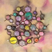 Hello Pastel Metal & Epoxy Brads, 32/pkg