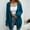 Blue, variant on Babysbule Plus Size Womens Sweaters New Arrivals Women's Casual Solid Color Loose Knit Top Sleeve Cardigan Sweater V-Neck Sweater Clearance Women's Fashion