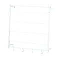 thumbnail image 4 of Ribbons Roll Storage with Hooks for Desktop Display Stand Florist Craft Gift white 67cmx67cm, 4 of 8