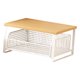 thumbnail image 2 of Soporte para impresora multifuncional que ahorra espacio y es resistente. Ideal como regalo. Estante para impresora de escritorio. Blanco, 2 of 9
