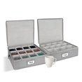 thumbnail image 1 of Organizador de almacenamiento de tazas Punemi con parte superior rígida y divisores acolchados, 1 of 6