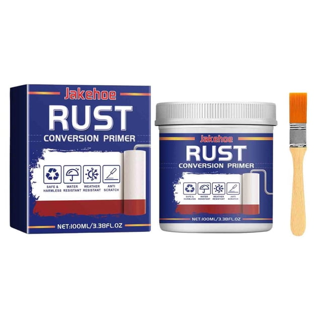 Feltree Rust Conversion Basecoat Iron Door Metal Gear Bracket Stair Railing Rust Remover 100ml