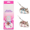 thumbnail image 2 of Hamster Leash Harness Set Adjustable Bell Small Animal Leash Pet Walking Leash, 2 of 10