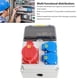 thumbnail image 3 of Caja De Distribución De Energía, Caja De Enchufe Industrial De Protección Contra Sobrecarga Multifuncional Fácil De Usar 2PCS 2 220-250V16A Para Sitios De Construcción, 3 of 7