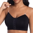 thumbnail image 3 of Yongwang Front Closure Bra for Women Comfort Wireless Support Full Coverage Sports Bra Seamless Invisible Shoulder Strap Bras, 3 of 4