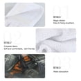 thumbnail image 4 of 2 Pcs Wolf Astronauts Kitchen Hand Towels with Hanging Loops Absorbent Soft Fast Drying Decor Bath Towels, 4 of 7