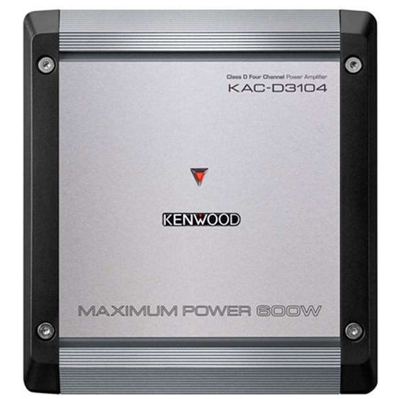 Kenwood KAC-D3104 Class D 4-Channel Power Amplifier