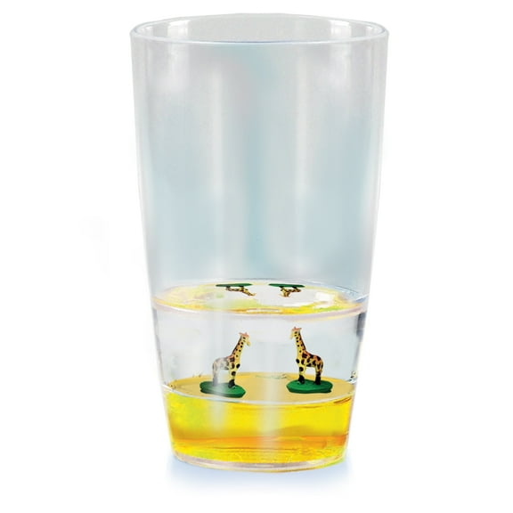 Floatarama Tumbler - Giraffe from Deluxebase. 9oz BPA-Free Tumbler with Floating Animal Figurine