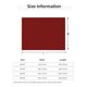 thumbnail image 5 of Fotbe Maroon Manta de Franela con Estampado, Manta Ultrasuave para Cama, Sofá, Auto, Hipoalergénica y Antibolitas-60"x50", 5 of 6