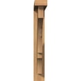 thumbnail image 2 of Ekena Millwork 3 1/2"W x 24"D x 24"H Balboa Block Smooth Bracket w/ Offset Brace, Western Red Cedar, 2 of 25