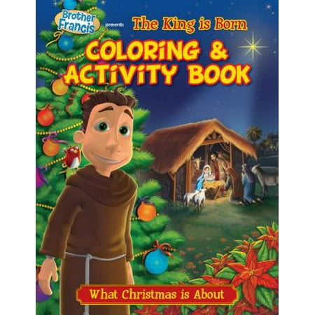 O Holy Night the King Born Coloring & Activity
