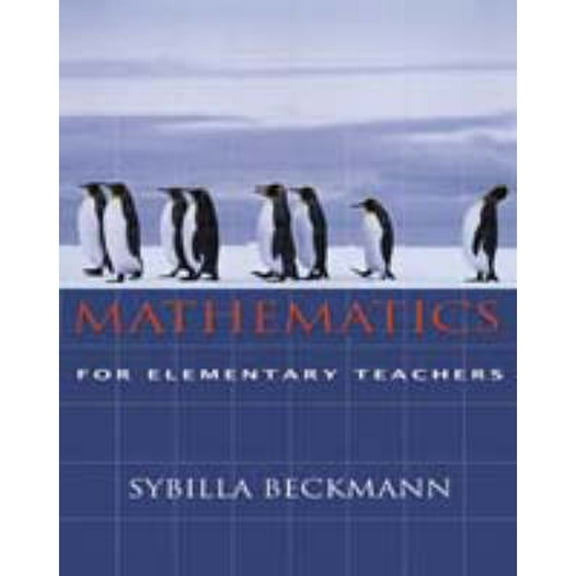 Mathematics for Elementary Teachers and Activities (Hardcover) by Sybilla Beckmann-Kazez