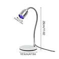 thumbnail image 3 of Beforeyayn Hands-Free LED Nail Lamp With Foot, 360-degree flexible gooseneck USB-powered light for nail art technicians and home manicure users., 3 of 6