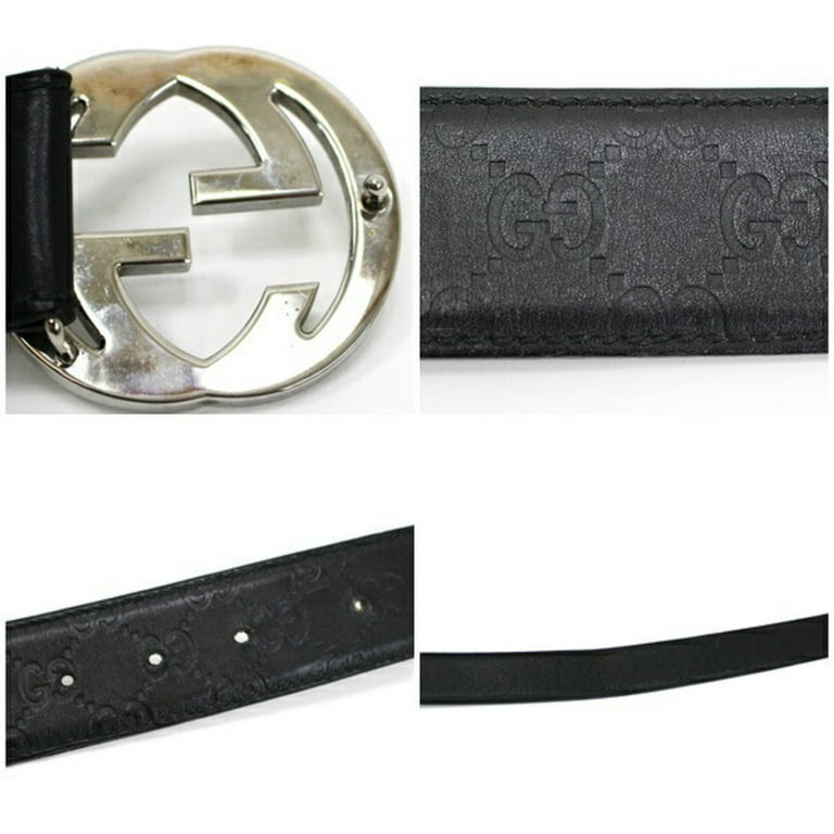 Gucci Authenticated Leather Belt