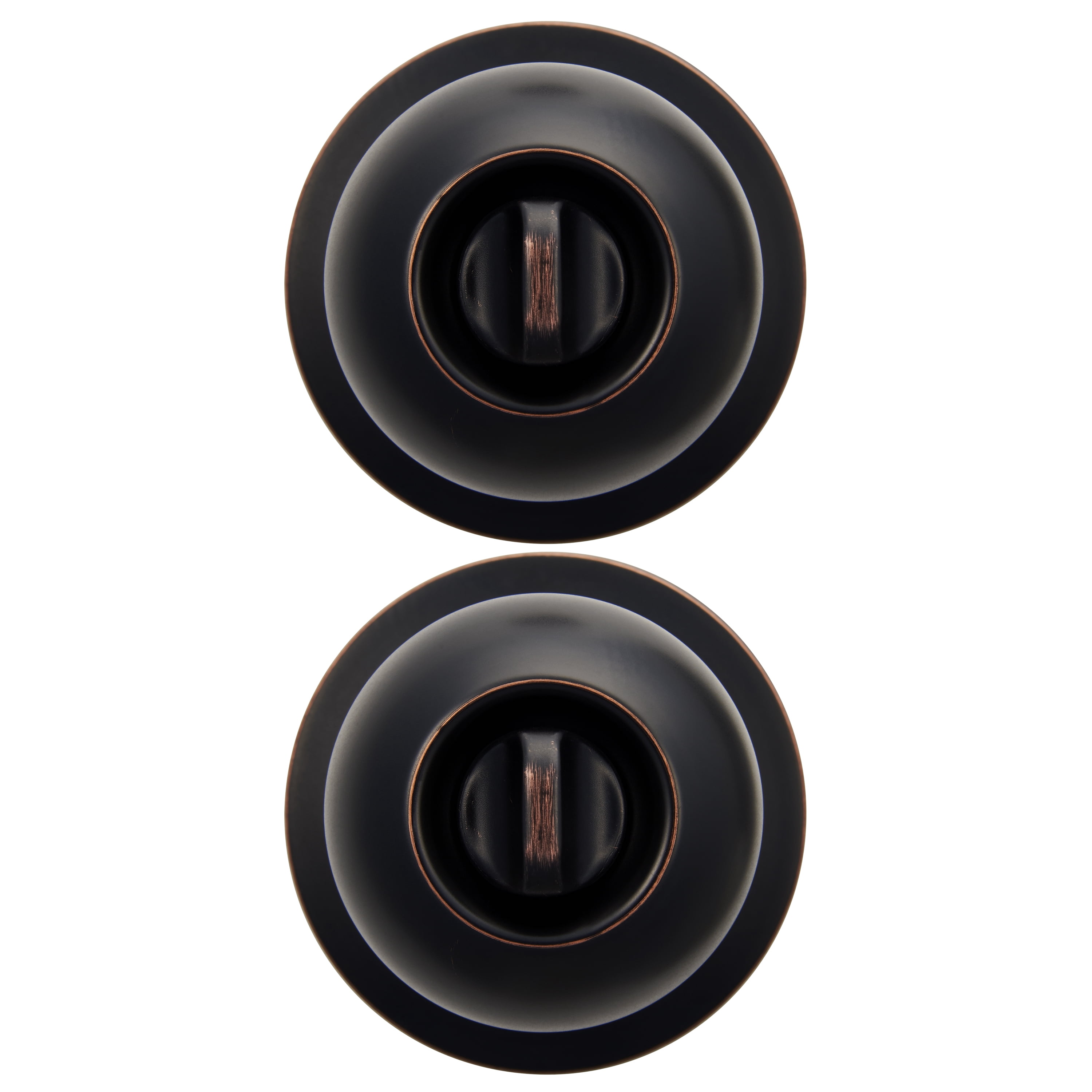 Hyper Tough Keyed Entry Ball Style Doorknob, Oil-Rubbed Bronze Finish, Twin Pack