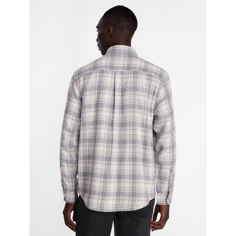 George Men's Plaid Flannel Shirt photo 3