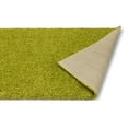 thumbnail image 2 of Well Woven Madison Shag Solid Modern Area Rugs, Green, 2 of 2