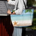 thumbnail image 7 of Pofeuu Starfish in Beach Print Beach Bag,Waterproof Sandproof Beach Tote Bag, Large Capacity Foldable Beach Bags for Women, 7 of 7