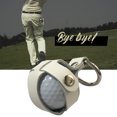 thumbnail image 4 of Funda protectora de golf de piel de vaca para deportes de golfsoporte para bolsa de pelota (blanco) Ndcxsfigh Nuevos Originales, 4 of 9