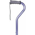 thumbnail image 3 of Carex Ergo Offset Handle Adjustable Walking Cane for All Occasions, Purple, 250 lb Weight Capacity, 3 of 12