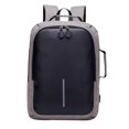 thumbnail image 1 of Impermeable de La Tableta Del Ordenador Portátil de La de La Calidad con La Del Hombro de La Moda Del Puerto USB Gris Macarena Mochila impermeable para viaje, 1 of 8
