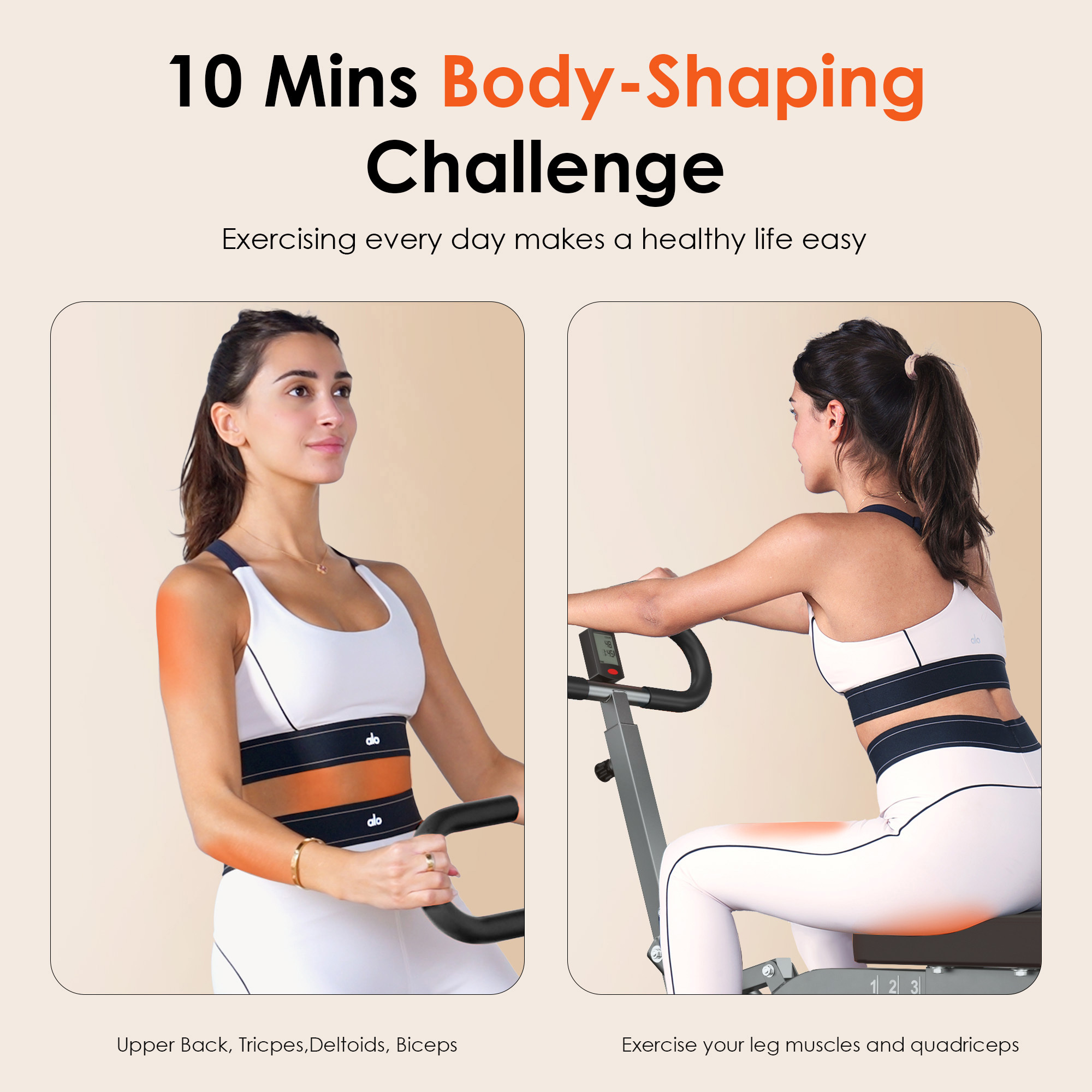 Soges Squat Machine for Home Gym, Foldable Squat Assist Trainer for Glutes Workout, Squat Rowing Machine with Adjustable Resistance and Optional Full Motion, Squat machine for Women, Black & Silver