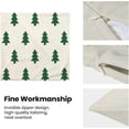 thumbnail image 6 of Christmas Pillow Covers 20x20 Inch 2 Pcs, White Sage Green Trees Decorative Throw Pillows for Couch, Xmas Winter Outdoor Decor Pillowcase Linen Cushion Cover for Bed Sofa, 6 of 6