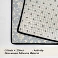 thumbnail image 3 of Washable Vintage Kitchen Mat 31"x20" Non Slip Soft Plush Low Profile Kitchen Rug, Distressed Medallion Oriental Style Sink Mat for Laundry Room Bedroom Office, 3 of 6