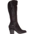thumbnail image 4 of Womens AR35 Edyth Block-Heel Knee-High Boots, Black, 4 of 6