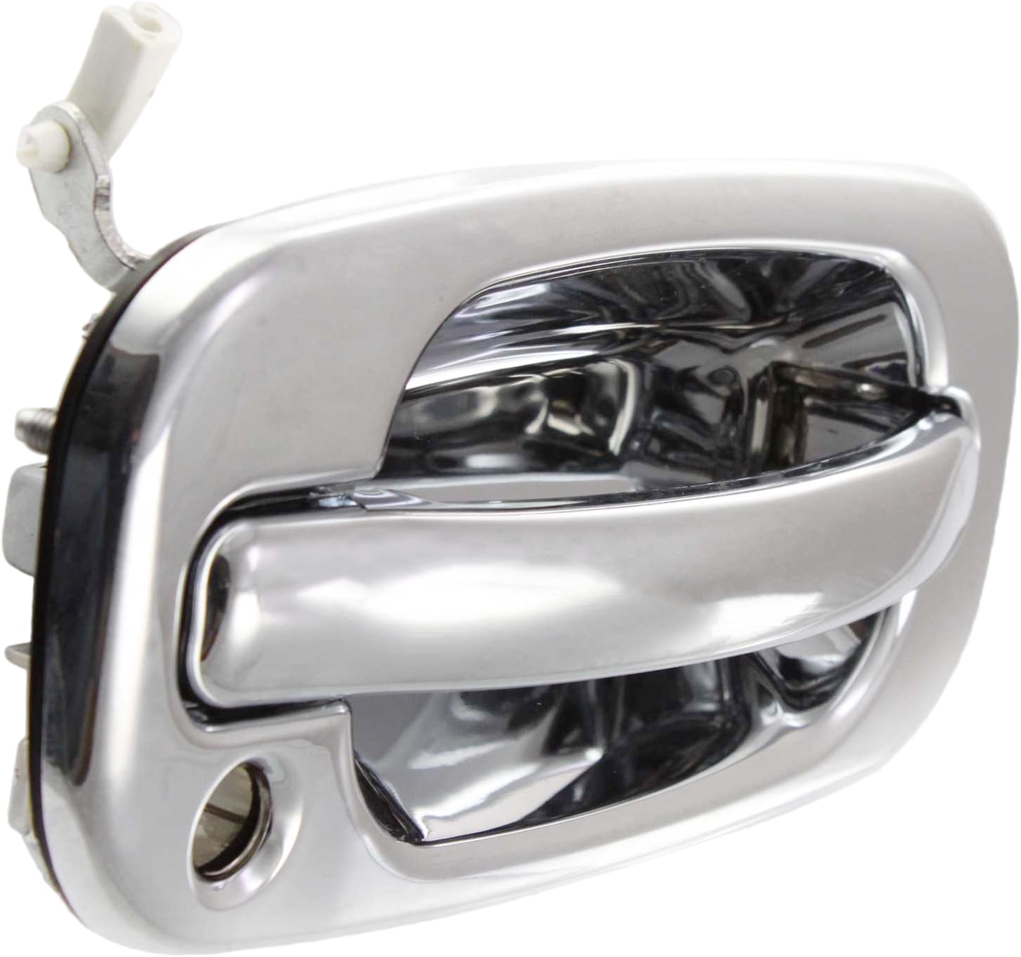 Replacement C462325 Exterior Door Handle Compatible with 2002-2006 Cadillac Escalade Chevrolet Avalanche 1500 Front, Right Passenger Chrome