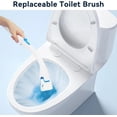 thumbnail image 2 of Toilet Cleaner Brush, Toilet Wand Toilet Bowl Cleaners Toilet Scrubber Scrubbing Bubbles Toilet Wand Refills Toilet Bowl Cleaner Brush for Bathroom Scrubber Cleaning Supplies, 2 of 8