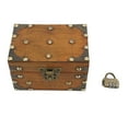 thumbnail image 2 of Caja Del Tesoro Vintage, Caja De Recuerdo Elegante Retro Resistente Decorativa Para Joyería, 2 of 7