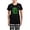 With Checker Pant, variant on CafePress - Green Man: Metamorphosis Women's Dark Pajamas - Women's Short Sleeve Print T-Shirt and Pants Dark Cotton Pajama Set