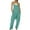 Army Green, variant on Clearance! One Piece Jumpsuits For Women Womens Casual Summer Jumpsuit Sleeveless Loose Solid Color Strap Loose Jumpsuit Pocket Jumpsuit For Women Plus Size Jumpsuit For Curvy Women Army Green S-5XL