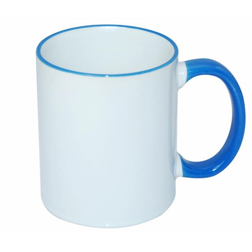 INTBUYING 36pcs 11oz Sublimation Blank Ceramic Mugs Blank Coated Porcelain Sublimation Mugs Coffee Tea Mugs
