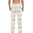 thumbnail image 4 of Cute Birds joogoo Men's Pajama Pants Cotton Long Sleepwear Lounge Pants S, 4 of 7