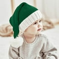 thumbnail image 5 of SHIMELE Christmas Knitted Hat Winter Warm Santa Hat Holiday Hat Soft Warm Knit Cap Festive Xmas Costume Accessory Christmas Hat, 5 of 9